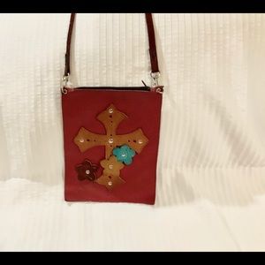 Genuine Leather Crossbody Bag